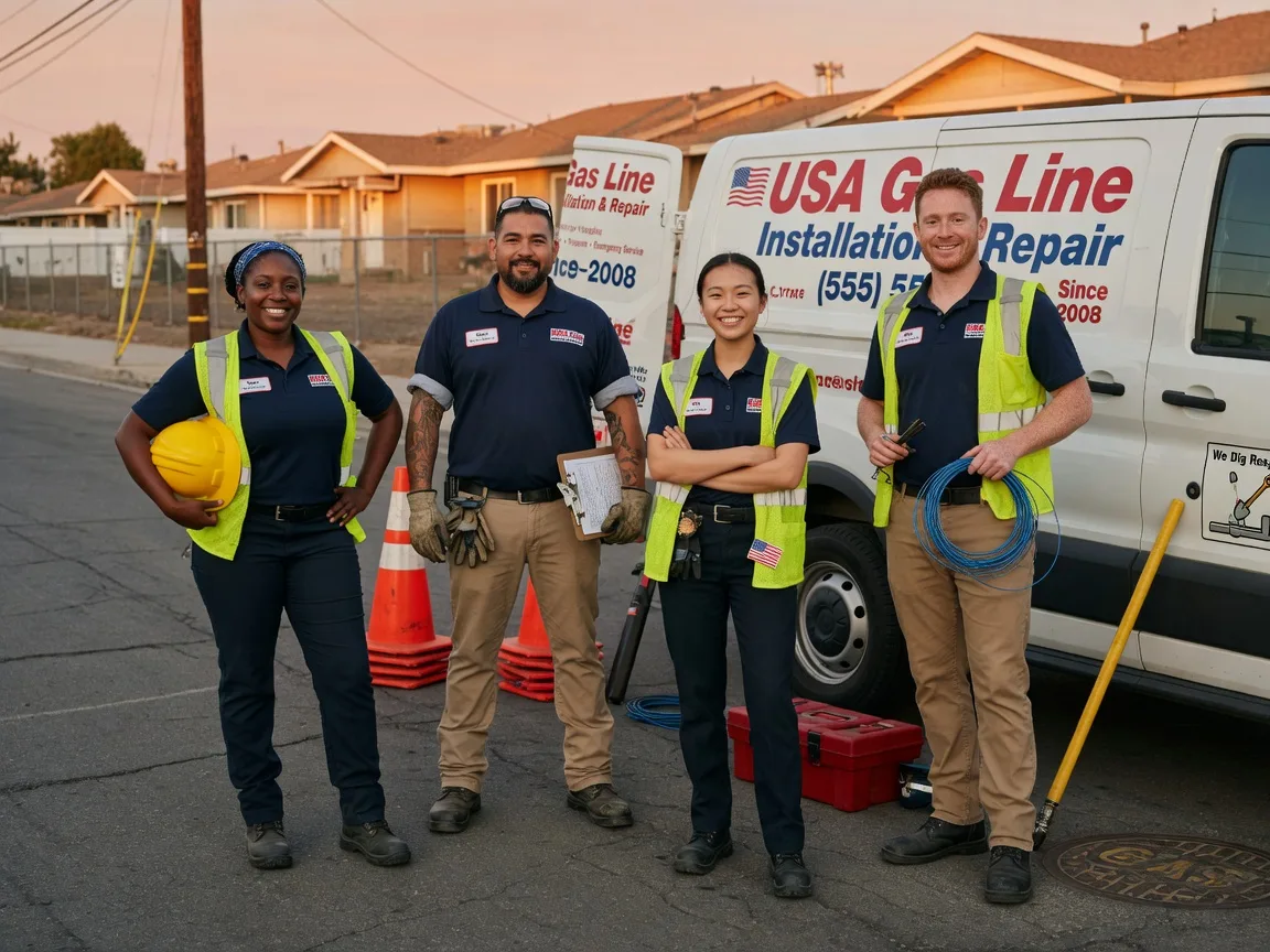 Gas Line Installation company in Polkton, NC